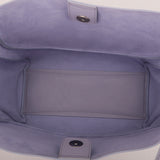 smooth cow leather tote bag