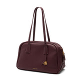 boat shape vegetable-tanned leather  travel bag