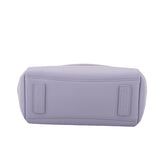 smooth cow leather tote bag