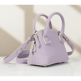 shell cow leather bag