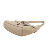 pebble grain cow leather handbag