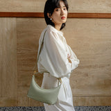 sailboat genuine cow leather handbag