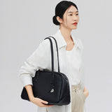 boat shape vegetable-tanned leather  travel bag