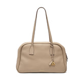 boat shape vegetable-tanned leather  travel bag