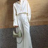 sailboat genuine cow leather handbag