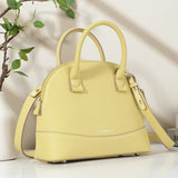 shell cow leather bag