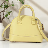 shell cow leather bag