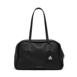 boat shape vegetable-tanned leather  travel bag