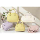 shell cow leather bag