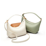 sailboat genuine cow leather handbag