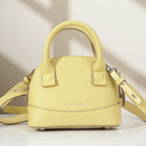 shell cow leather bag